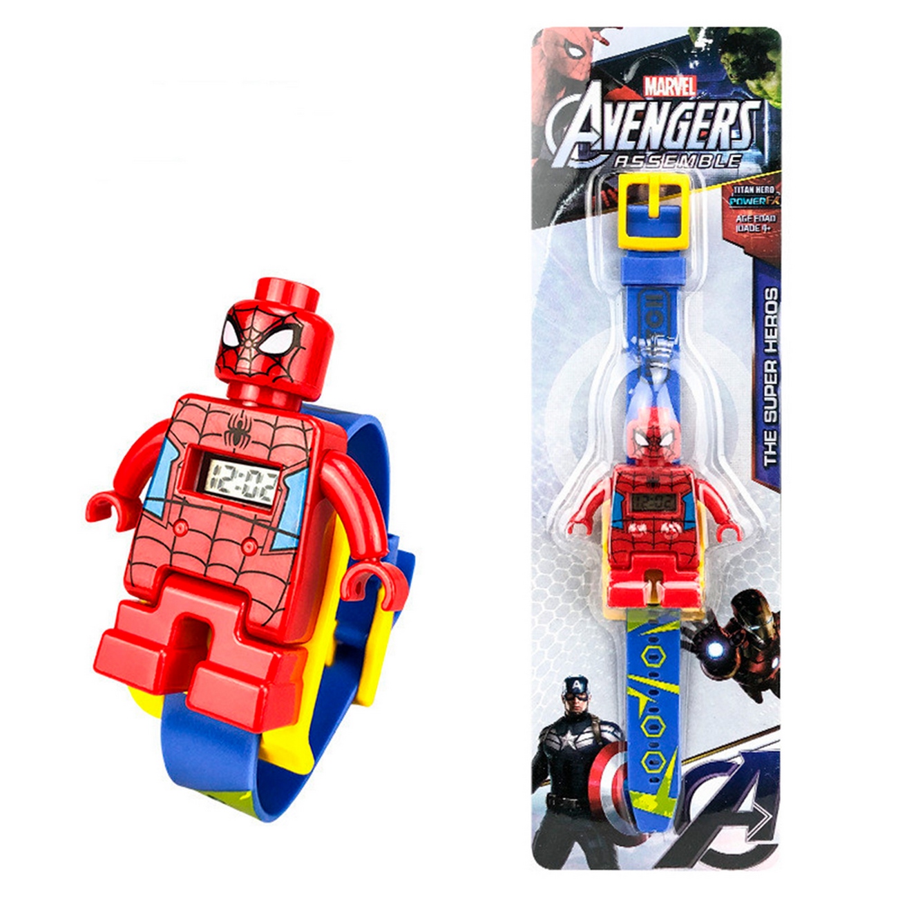 Reloj Niños Digital Infantil Hombre Araña Spider Man Avenger